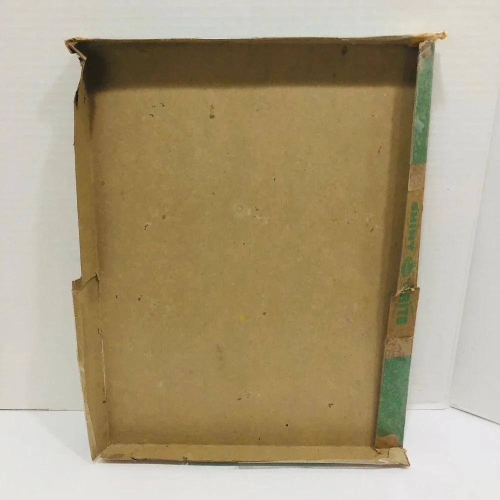 Vintage Shiny Brite Christmas Ornament Box Top Framing Wall Hanging 10x13 Decor